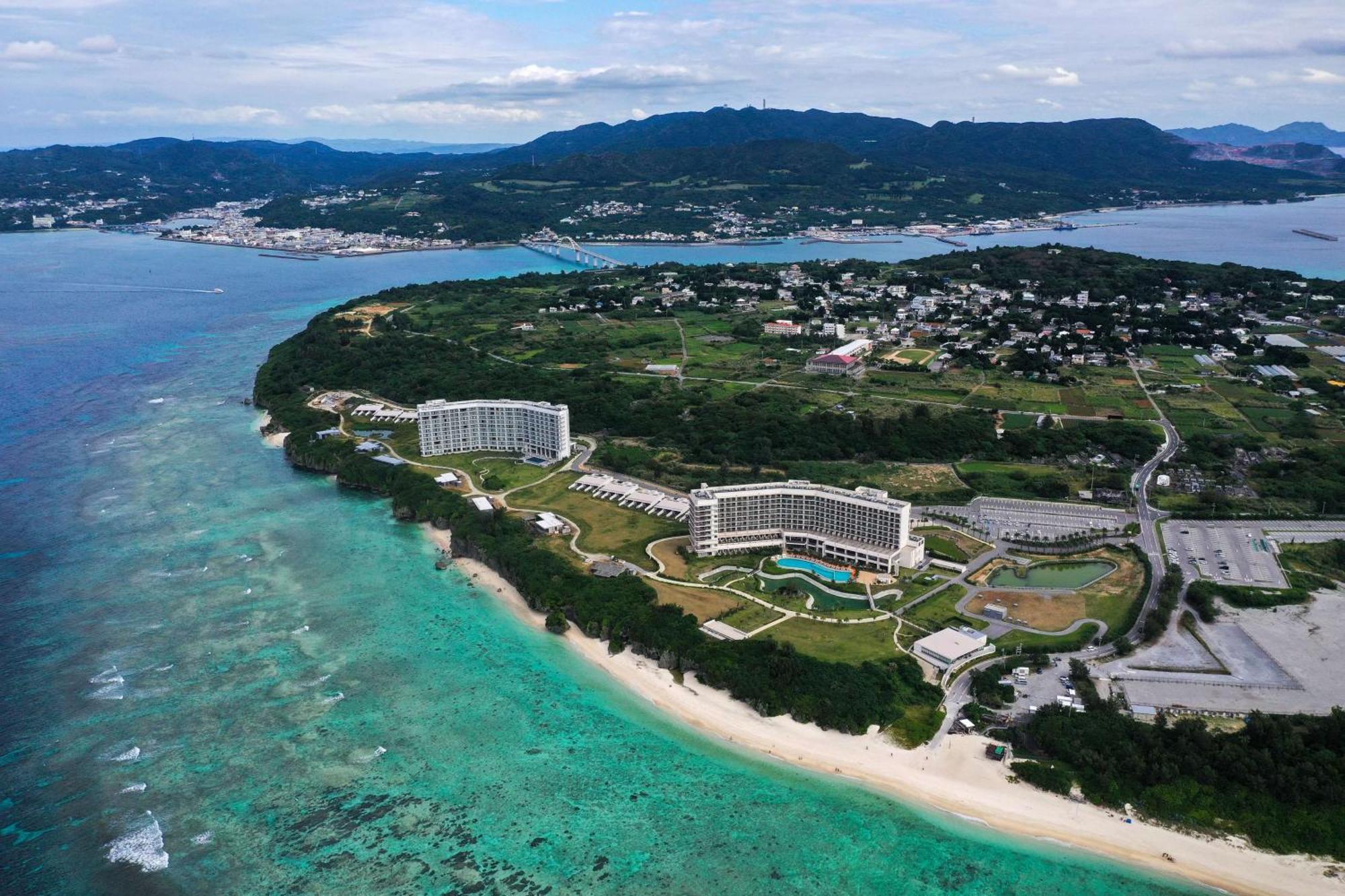 Hilton Okinawa Sesoko Resort Motobu Eksteriør bilde